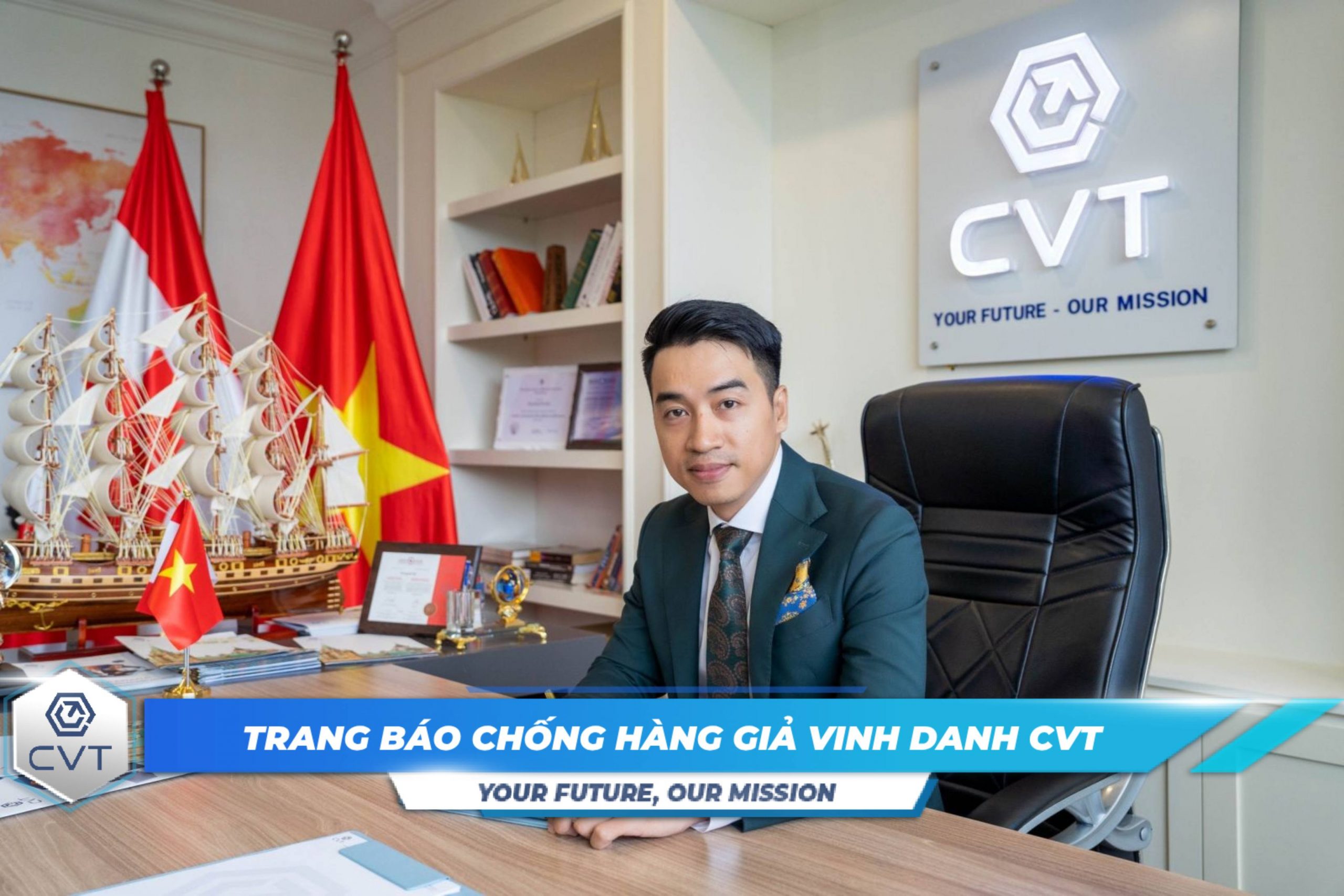 Trung Tâm Chống Hàng Giả vinh danh CVT