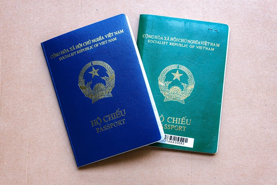 ho chieu va visa