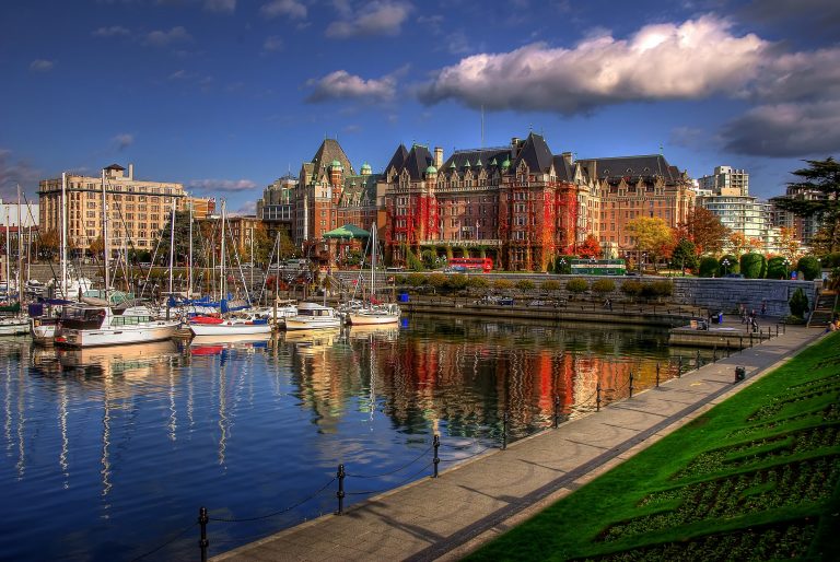 The Postcard View Victoria British Columbia