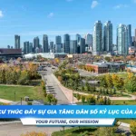 Nhập cư thúc đẩy sự gia tăng dân số kỷ lục của Alberta