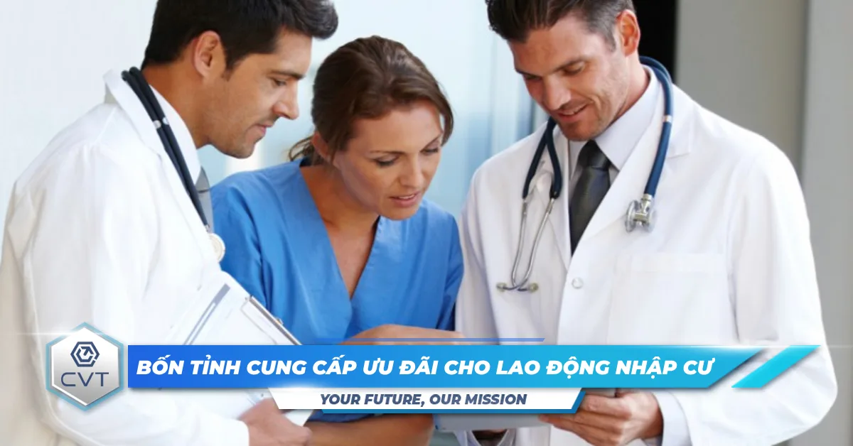 Bốn tỉnh cung cấp các ưu đãi cho người nhập cư có tay nghề cao trong lĩnh vực y tế