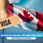 Co hoi PR Canada voi diem CRS thap