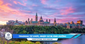 Trudeau tu chuc nhap cu bi anh huong