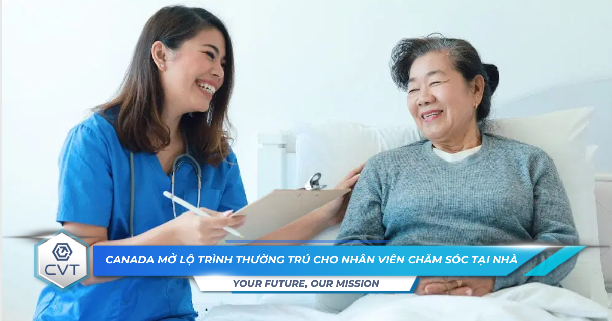 Canada mo lo trinh thuong tru cho nhan vien cham soc tai nha