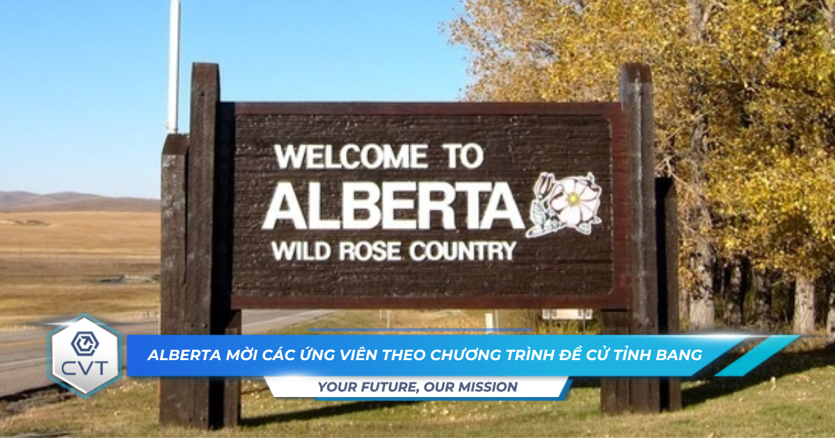 Alberta moi cac ung vien theo Chuong trinh de cu tinh bang