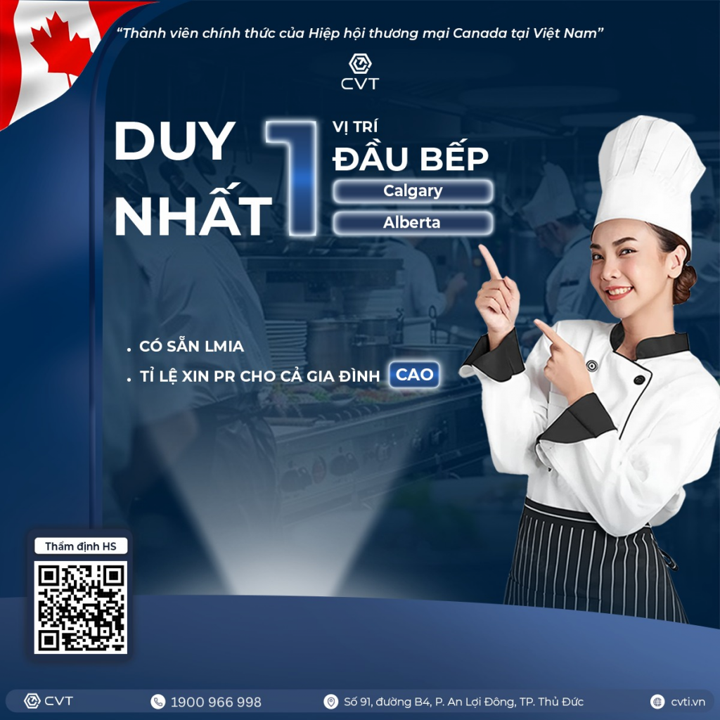 Cơ hội định cư Canada theo diện lao động tay nghề: Job đầu bếp có sẵn LMIA tại Alberta 1 image 18