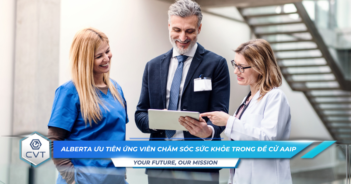 Alberta uu tien ung vien cham soc suc khoe trong de cu AAIP