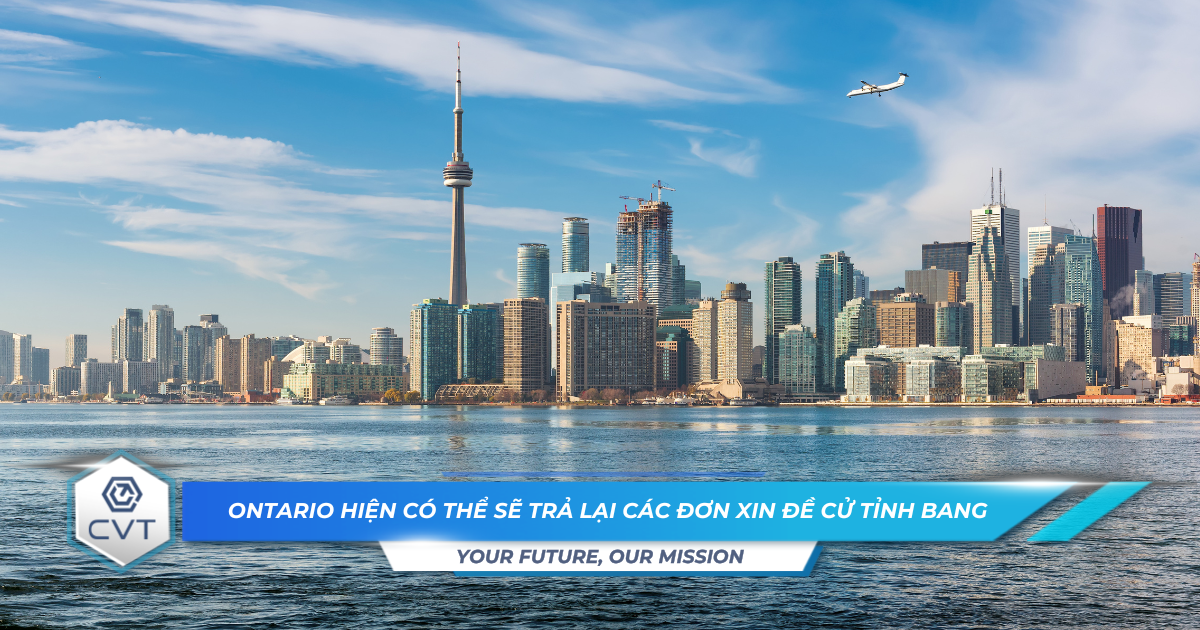 Ontario hien co the se tra lai cac don xin de cu tinh bang